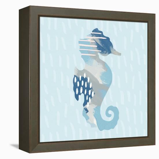 Coastal Cool I-Moira Hershey-Framed Stretched Canvas