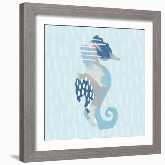 Coastal Cool I-Moira Hershey-Framed Art Print
