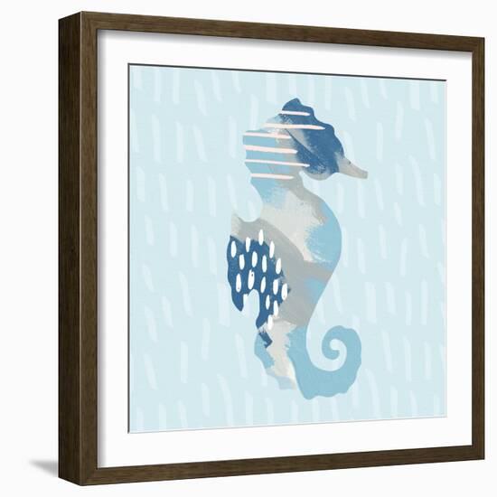 Coastal Cool I-Moira Hershey-Framed Art Print