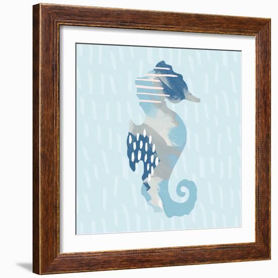 Coastal Cool I-Moira Hershey-Framed Art Print