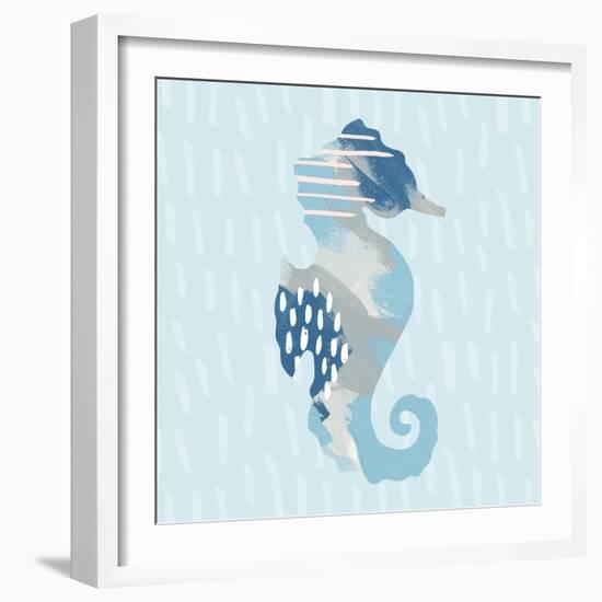 Coastal Cool I-Moira Hershey-Framed Art Print