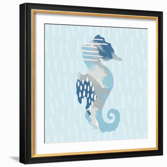 Coastal Cool I-Moira Hershey-Framed Art Print