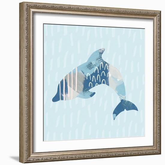 Coastal Cool III-Moira Hershey-Framed Art Print