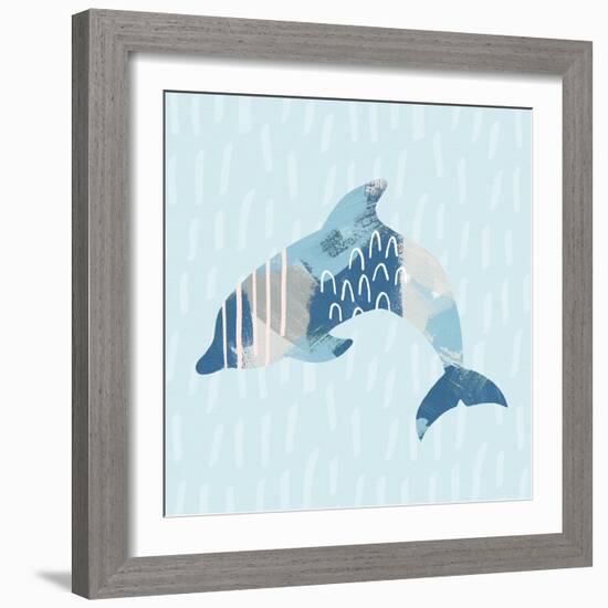 Coastal Cool III-Moira Hershey-Framed Art Print