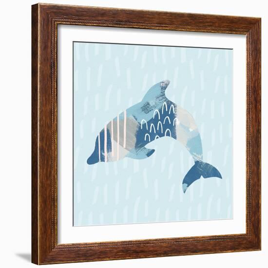 Coastal Cool III-Moira Hershey-Framed Art Print