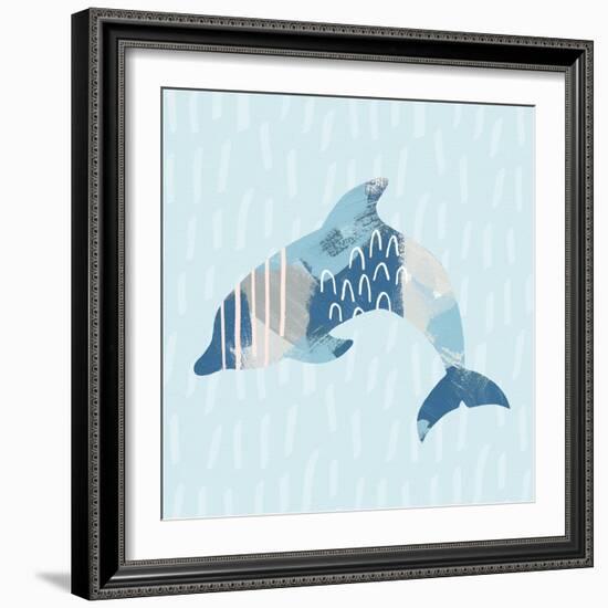 Coastal Cool III-Moira Hershey-Framed Art Print