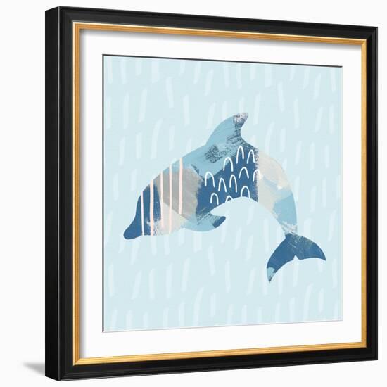 Coastal Cool III-Moira Hershey-Framed Art Print