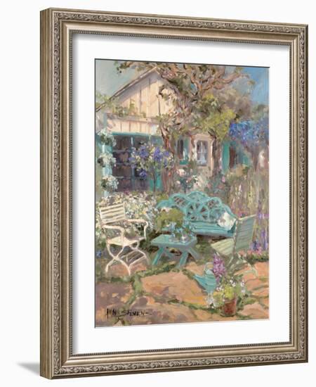 Coastal Cottage-Allayn Stevens-Framed Art Print