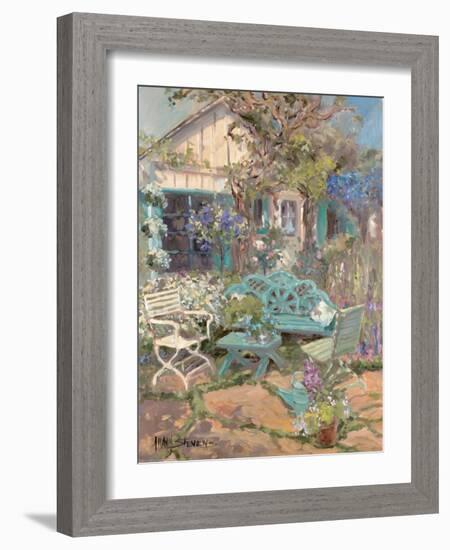 Coastal Cottage-Allayn Stevens-Framed Art Print