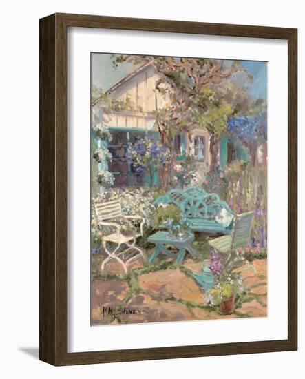 Coastal Cottage-Allayn Stevens-Framed Art Print