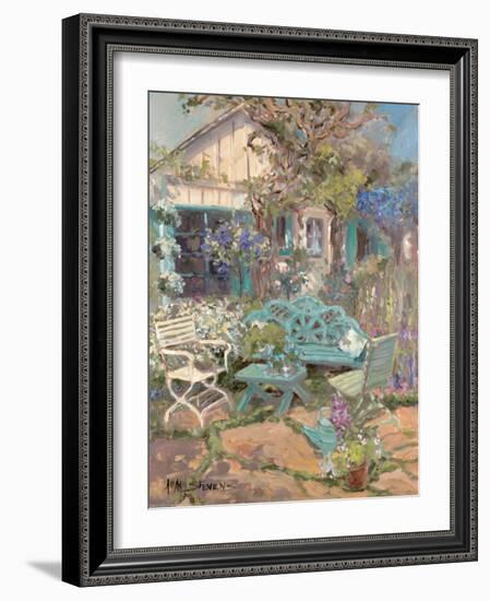 Coastal Cottage-Allayn Stevens-Framed Art Print