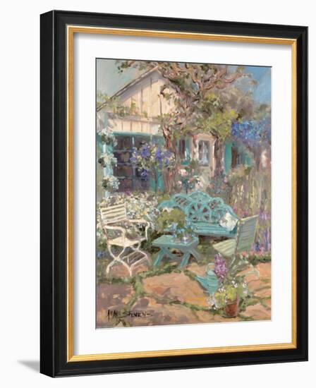 Coastal Cottage-Allayn Stevens-Framed Art Print