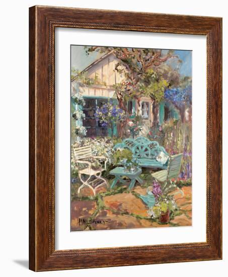 Coastal Cottage-Stevens Allayn-Framed Art Print