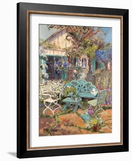 Coastal Cottage-Stevens Allayn-Framed Art Print