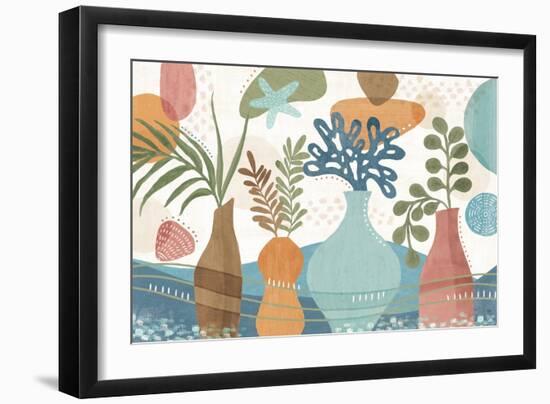 Coastal Creations I-Veronique Charron-Framed Art Print