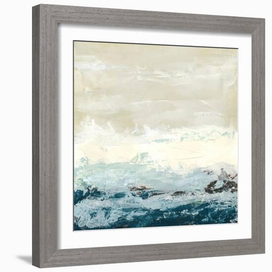 Coastal Currents I-Erica J. Vess-Framed Art Print