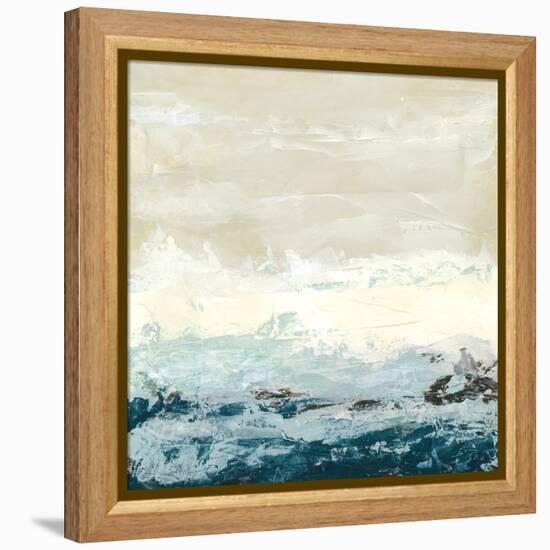 Coastal Currents I-Erica J. Vess-Framed Stretched Canvas