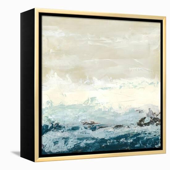 Coastal Currents I-Erica J. Vess-Framed Stretched Canvas