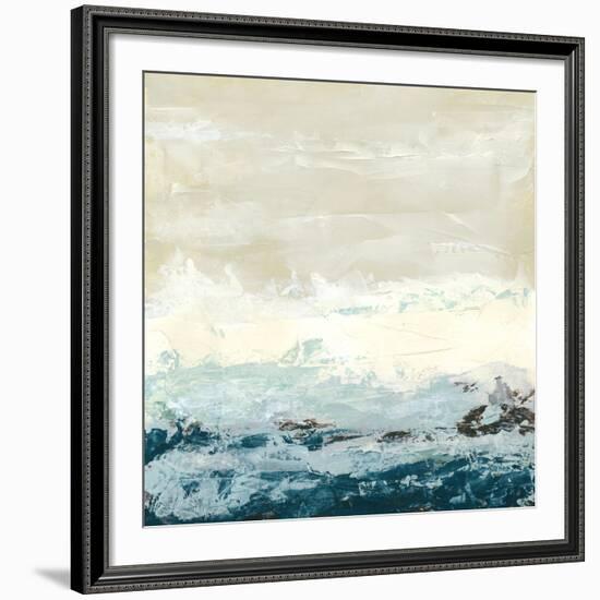 Coastal Currents I-Erica J. Vess-Framed Premium Giclee Print