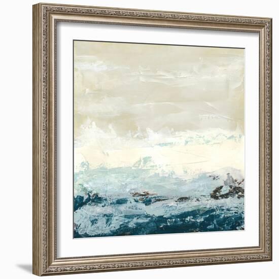 Coastal Currents I-Erica J. Vess-Framed Premium Giclee Print