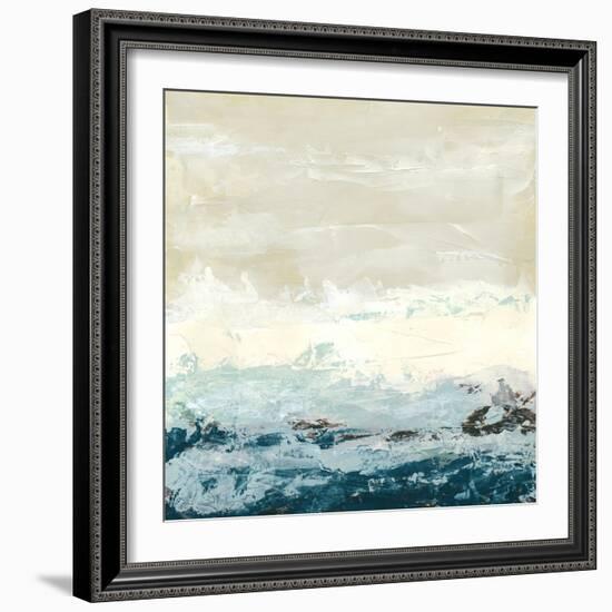 Coastal Currents I-Erica J. Vess-Framed Premium Giclee Print