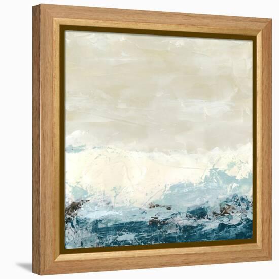 Coastal Currents II-Erica J. Vess-Framed Stretched Canvas