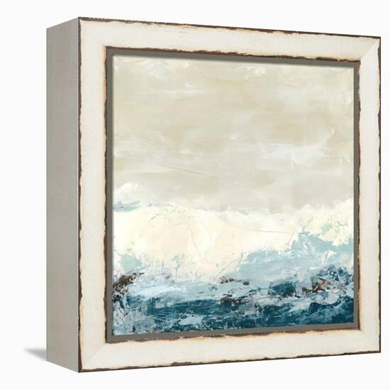 Coastal Currents II-Erica J. Vess-Framed Stretched Canvas