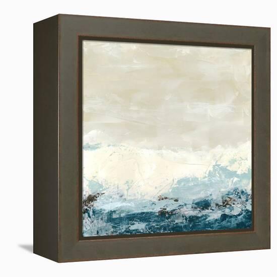 Coastal Currents II-Erica J. Vess-Framed Stretched Canvas