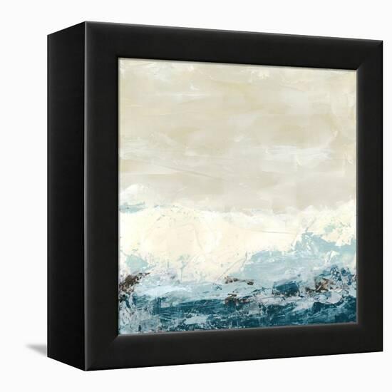 Coastal Currents II-Erica J. Vess-Framed Stretched Canvas