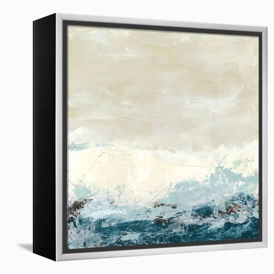 Coastal Currents II-Erica J. Vess-Framed Stretched Canvas