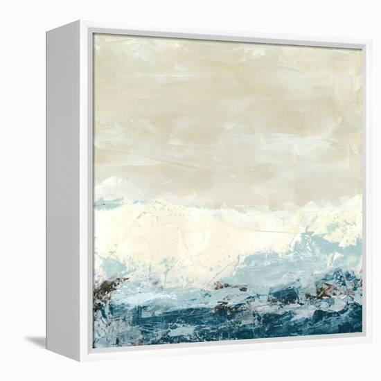 Coastal Currents II-Erica J. Vess-Framed Stretched Canvas