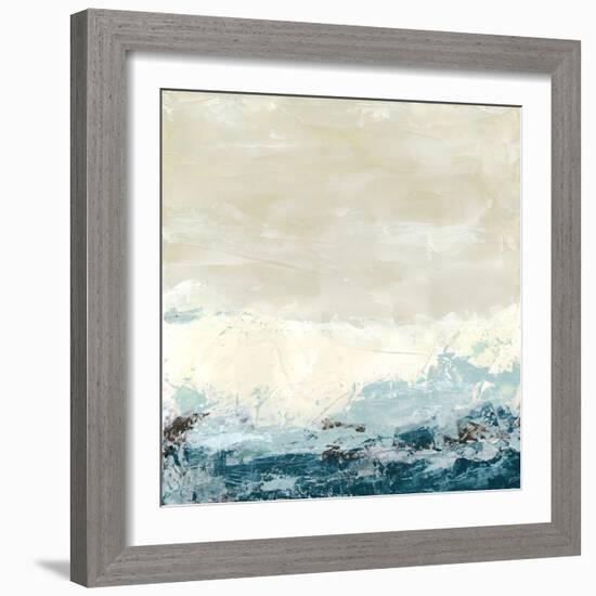 Coastal Currents II-Erica J. Vess-Framed Art Print