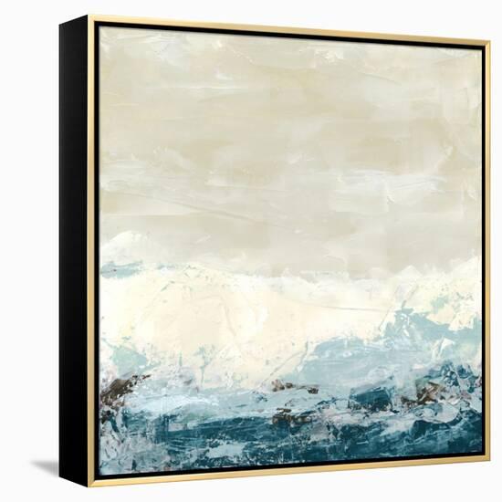 Coastal Currents II-Erica J. Vess-Framed Stretched Canvas