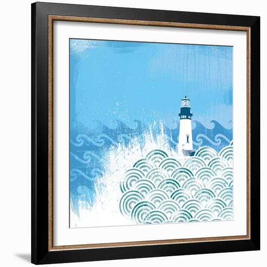 Coastal Days I-Ken Hurd-Framed Giclee Print