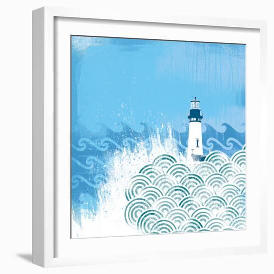 Coastal Days I-Ken Hurd-Framed Giclee Print