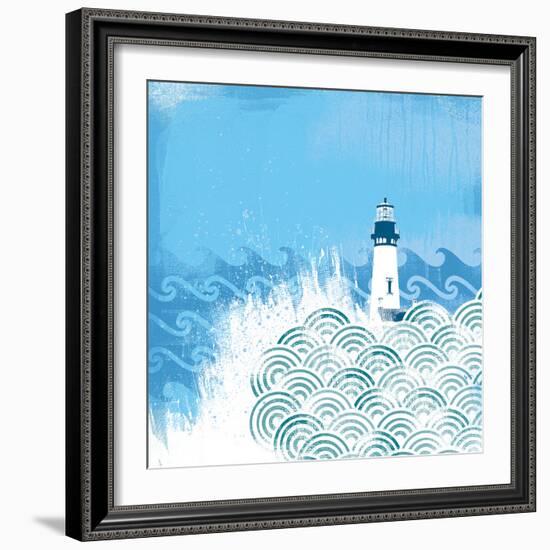 Coastal Days I-Ken Hurd-Framed Giclee Print