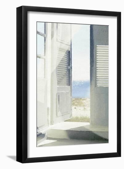 Coastal Doorway II-Noah Bay-Framed Art Print