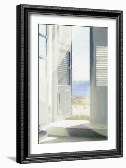 Coastal Doorway II-Noah Bay-Framed Art Print