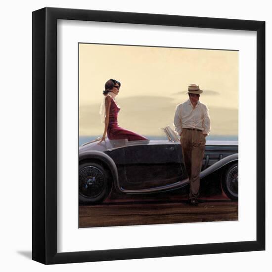 Coastal Drive-Brent Lynch-Framed Art Print