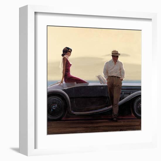 Coastal Drive-Brent Lynch-Framed Art Print