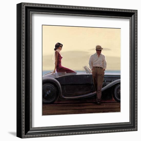 Coastal Drive-Brent Lynch-Framed Art Print