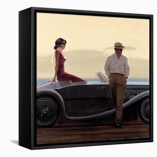 Coastal Drive-Brent Lynch-Framed Stretched Canvas