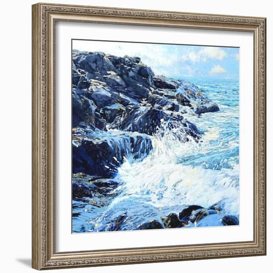 Coastal Edge, 2015-Martin Decent-Framed Giclee Print