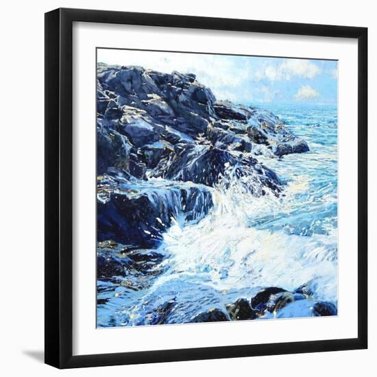 Coastal Edge, 2015-Martin Decent-Framed Giclee Print