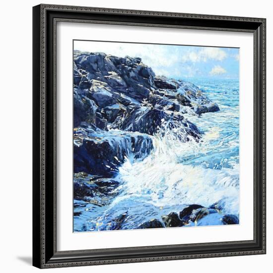 Coastal Edge, 2015-Martin Decent-Framed Giclee Print