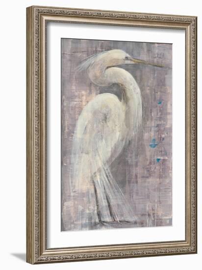 Coastal Egret I-Albena Hristova-Framed Art Print