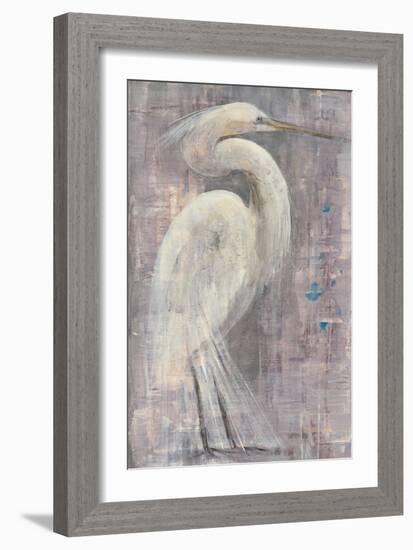 Coastal Egret I-Albena Hristova-Framed Art Print