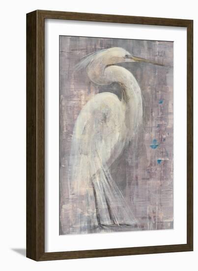 Coastal Egret I-Albena Hristova-Framed Art Print