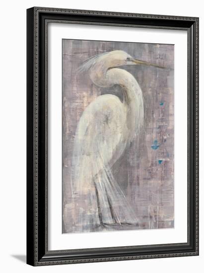 Coastal Egret I-Albena Hristova-Framed Art Print