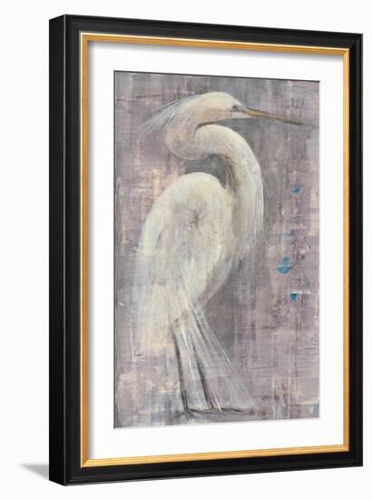 Coastal Egret I-Albena Hristova-Framed Art Print